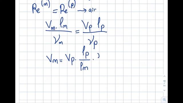 Fluid Mechanics 10.7 - Solved Example Problem 1 - Similitude and Modeling смотреть онлайн