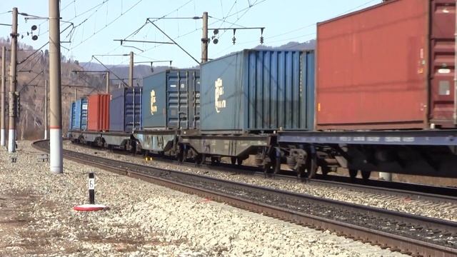 ЭЛЕКТРОВОЗ ВЛ85 001 С грузовым поездом Вос Сиб жд смотреть онлайн