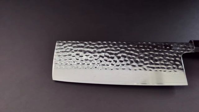 Mangusu Nakiri 170 mm | Japansk damaskus stål grøntsagskniv смотреть онлайн
