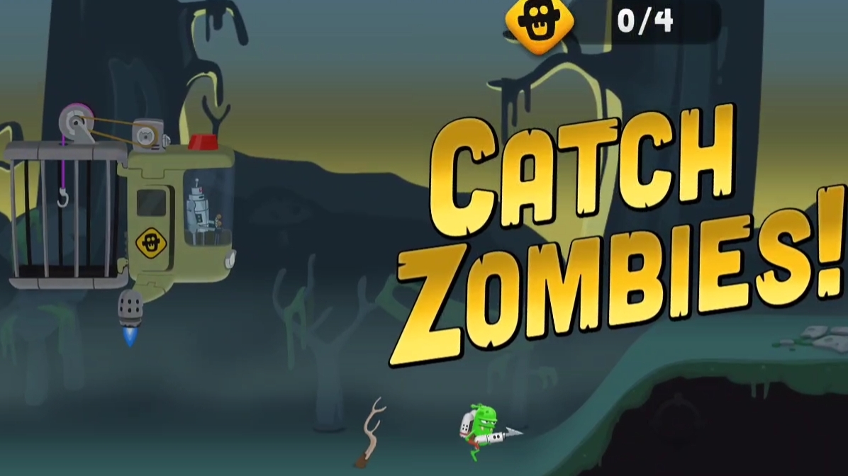 Играем в Zombie Catchers.