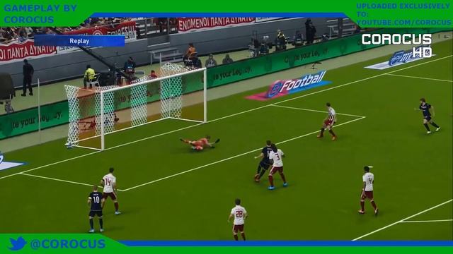 Olympiacos vs Crvena zvezda | UEFA Champions League | PES 2020 смотреть онлайн