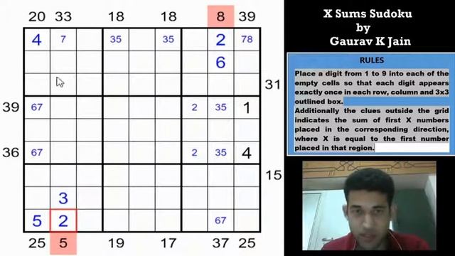Important tricks to solve X-sum Sudokus смотреть онлайн