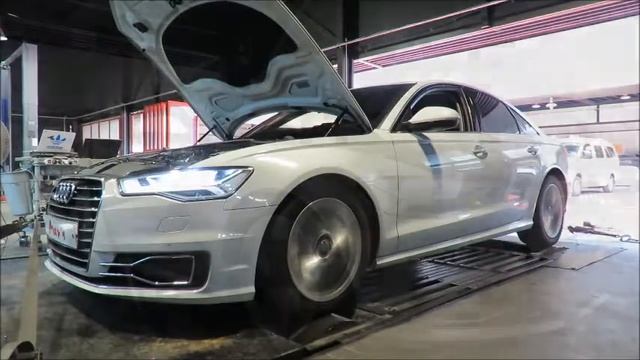2016 AUDI A6 40 TDI Quattro Mar's ECU Tune Dyno Test 321WHP смотреть онлайн