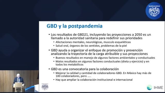 La carga de la enfermedad en México en tiempos de postpandemia смотреть онлайн