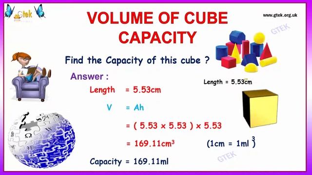 volume of cube | volume of rectangular prism formula maths class 5,6,7,8,9,10,11,12 смотреть онлайн