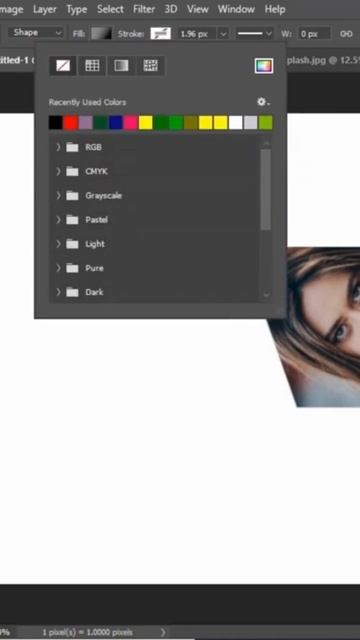 How to use Rectangle Tool in Photoshop | How to Color in a Rectangle Shape in Photoshop #photoshop смотреть онлайн