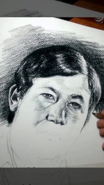 Portrait man pastel pensil. Портрет пастельным карандашом. смотреть онлайн
