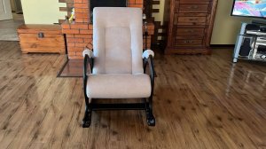 Как самому перетянуть кресло-качалку велюром?