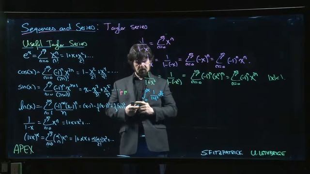 Sequences and Series: Taylor Series - 08. Manipulating known series - Intro смотреть онлайн