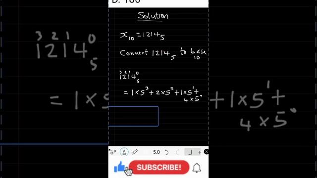 CONVERT TO BASE 10 @mathematicssolutioncenter9778 смотреть онлайн