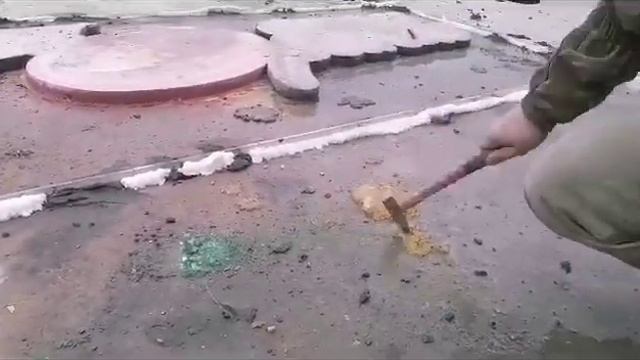 Как крепко держится раствор.?? смотреть онлайн