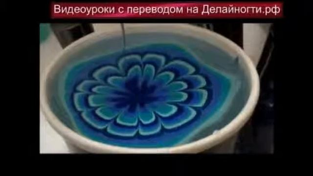 Водный маникюр видео урок по дизайну ногтей смотреть онлайн
