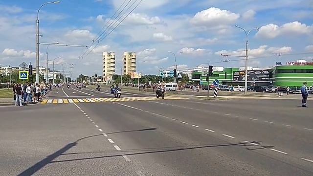 Байк фест 2018. Брест мотопарад. смотреть онлайн