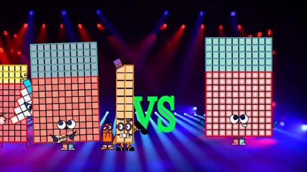 UncannyBlocks Band Giga Different (101-200) But Uncanny VS Normal (but my characters) The End!