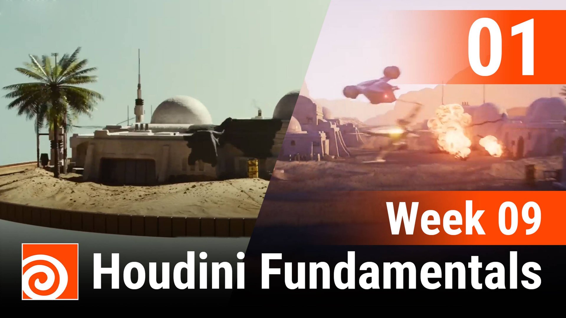 Week 09 - 01 - intro to flip fluids - Houdini Fundamentals смотреть онлайн