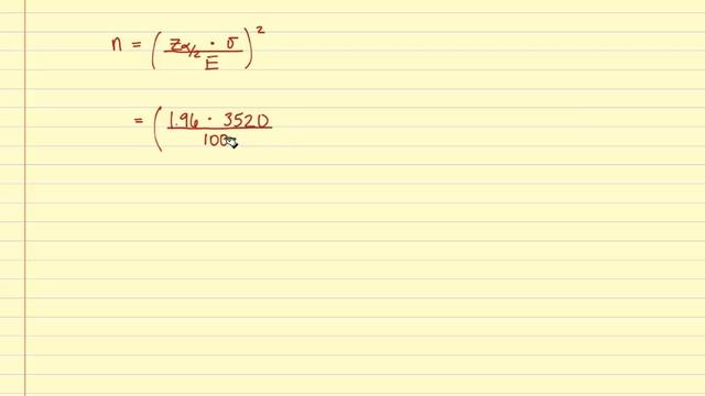 Sample Size for the Population Mean смотреть онлайн