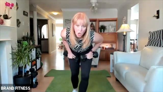 TABATA Weights & Cardio Workout | 35 Min Exercises Over 50 | No Music Workout