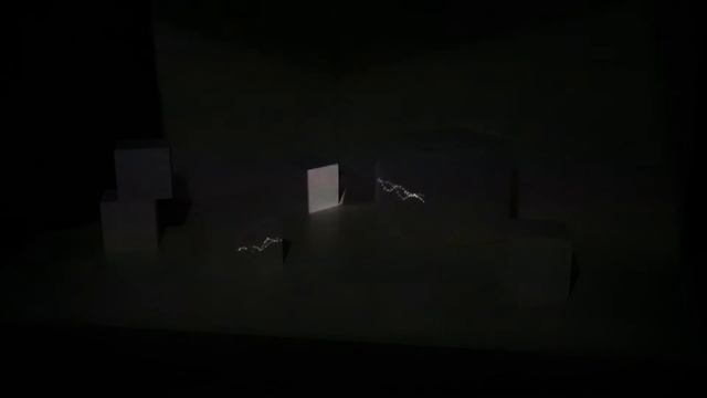 Realtime projection mapping on 3D cubes смотреть онлайн