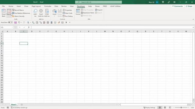 1 Mengaktifkan Developer Tab смотреть онлайн