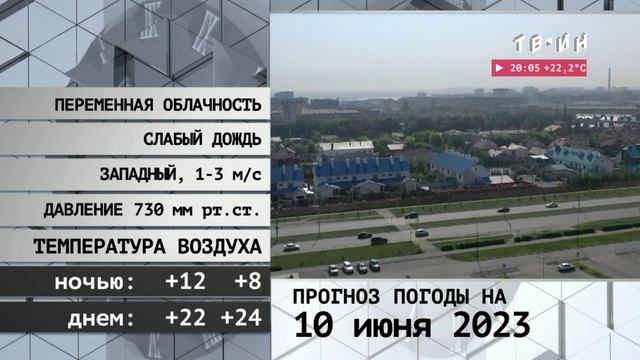 Рекламный блок ТВ ИН Магнитогорск 09.06.2023