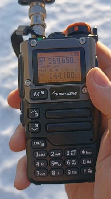 Сравнение #Quansheng #uvk5 и #radtel #rt900 по приему сатком. смотреть онлайн