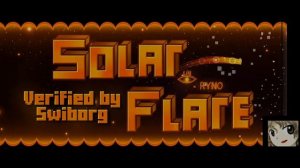 Geometry Dash - Solar Flare by Linear & Ryno (+hitbox)