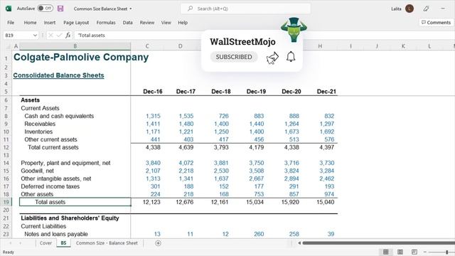 Common Size Balance Sheet - Formula, Calculations (Step by Step) смотреть онлайн