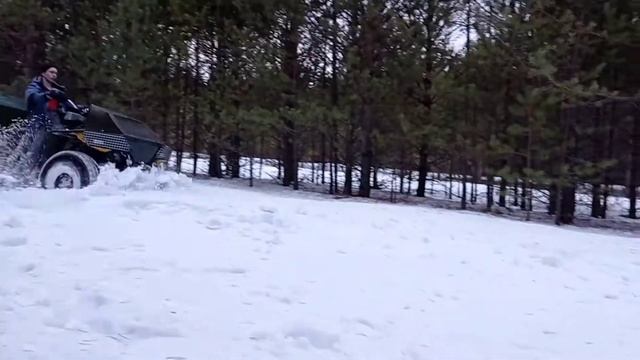 квадрик из 2108 по снегу смотреть онлайн