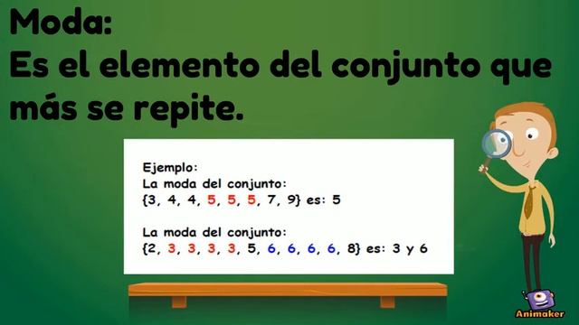 Media, Moda Y Mediana