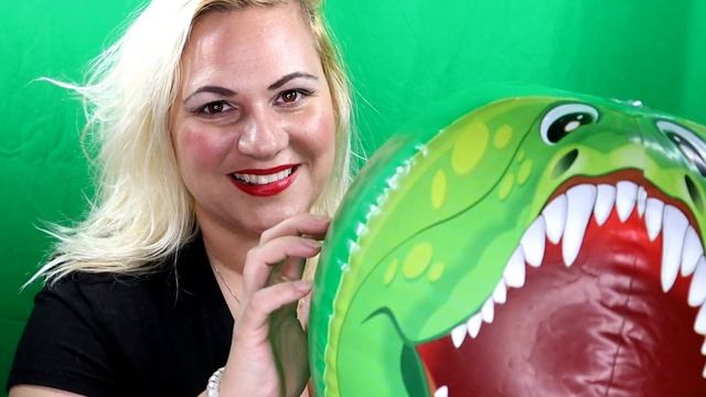 ASMR Inflatable Beach Ball Alligator (Requested)