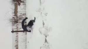 Как сломать себе ногу за 20 сек.