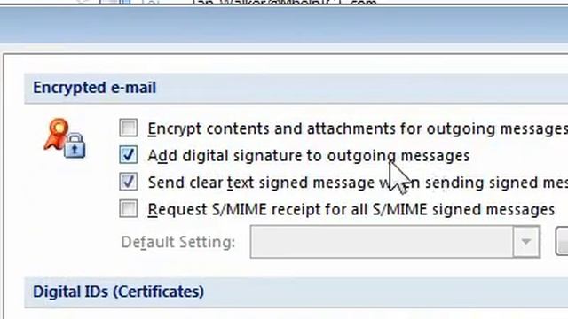How to remove a digital signature applied to all email messages in Outlook смотреть онлайн