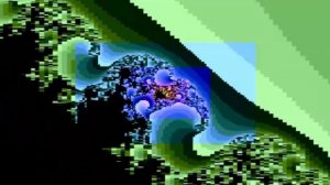 Mandelbrot Set - Elephant Valley - 10 lines of Atari BASIC (with frames)