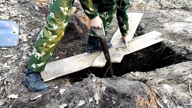 ЗЕМЛЯНКА ГОТОВА![4 ЧАСТЬ] КАК СДЕЛАТЬ ЗЕМЛЯНКУ? смотреть онлайн