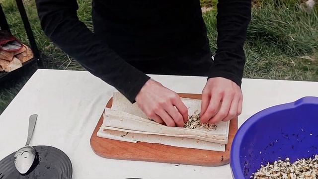 Рецепты для пикника: Картошка и лаваш на мангале | FIRESOUL BBQ смотреть онлайн