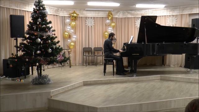 С. Прокофьев «Вальс» из балета «Золушка» Исп. Черных Антон и папа Роман Сергеевич смотреть онлайн