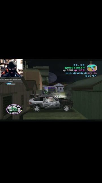 Параллельная парковка в GTA Vice City   #shorts #gtavicecity #gta #grandtheftauto #гта #гташка