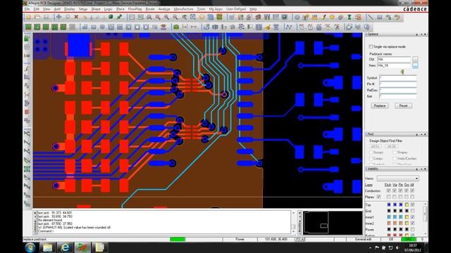 OrCAD Allegro How-To edit via padstacks OrCAD Allegro Cadence смотреть онлайн