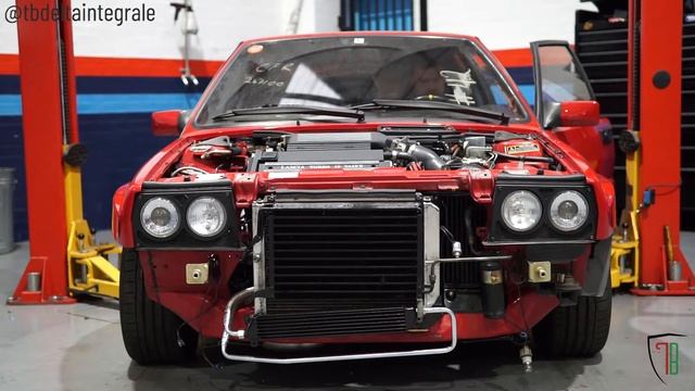 340BHP Lancia Delta integrale Evo Build First Start смотреть онлайн