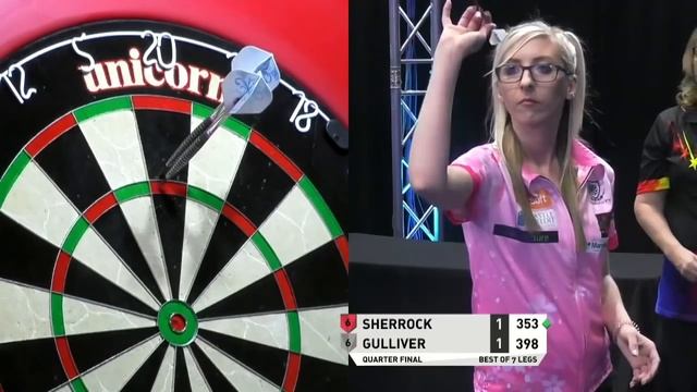 Fallon Sherrock v Trina Gulliver | PDC Women's Series Event 7 | Quarter Final смотреть онлайн