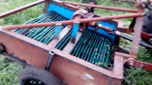 Самодельная копалка на трактор т 25 ч 3