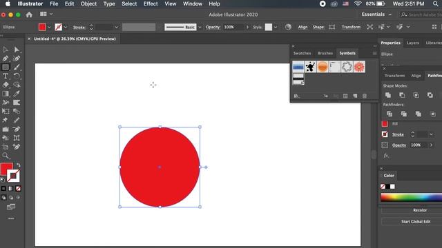 ILLUSTRATOR EASY TUTORIAL FOR BEGINNER смотреть онлайн