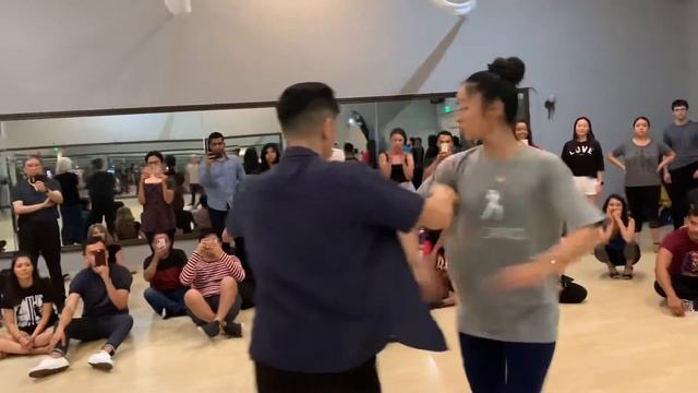 Cedric And Amanda Salsa Demo