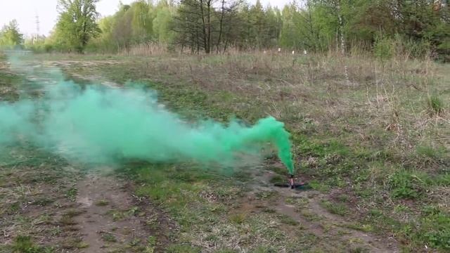 T - TKS1000 Фонтан Зеленый дым, 60 сек смотреть онлайн