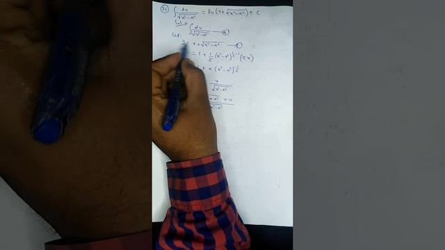 21. Proof integral 1/sqrt(x^2 - a^2) смотреть онлайн