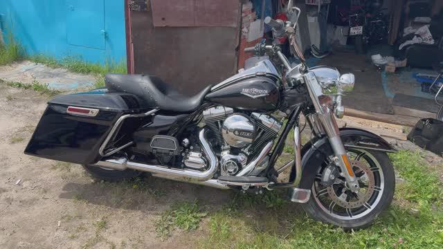 Мойка Road King, установка кофр, прохождение ТО