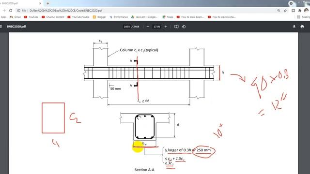BNBC 2020 Review | Minimum Beam and Column Size as Per BNBC 2020 смотреть онлайн