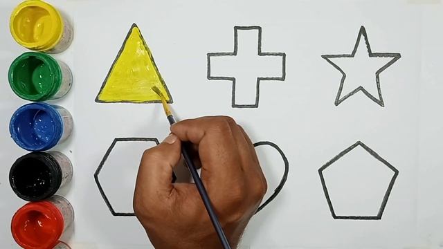 Shapes drawing for kids, Preschool Learning, colors for toddlers | Learn 2d shapes part - 021 смотреть онлайн