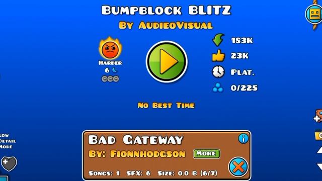 Невероятные уровни за неделю после обновления в Geometry dash 2.2 смотреть онлайн