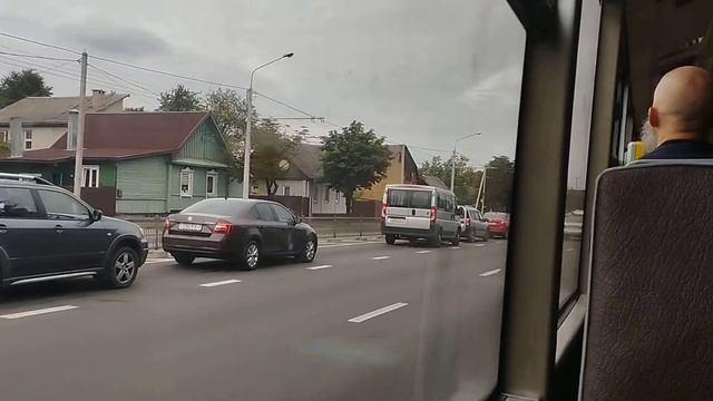 ПОЕЗДКА НА БКМ-321 (БОРТ.№4645) маршрут №55 (ИНФОРМАТОР ДАНЧЕНКО)